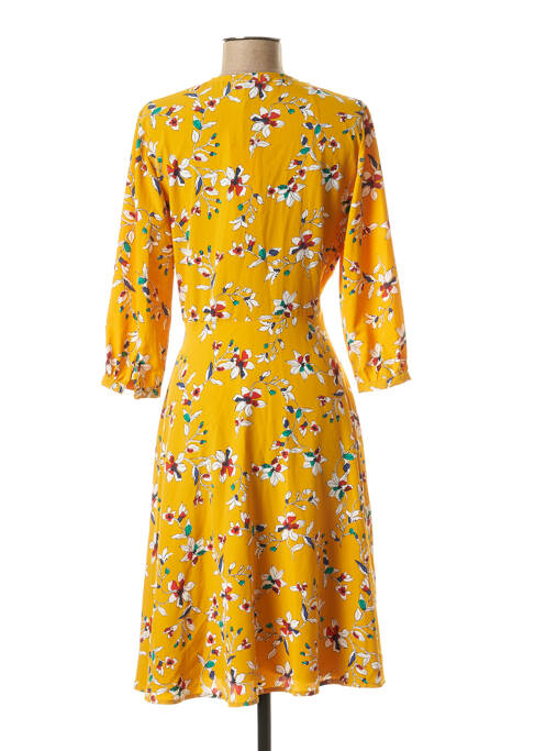 Robe mi-longue jaune MAISON 123 pour femme