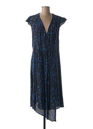 Robe mi-longue bleu MAISON 123 pour femme
