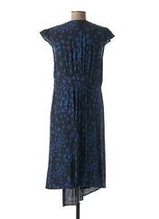 Robe mi-longue bleu MAISON 123 pour femme seconde vue