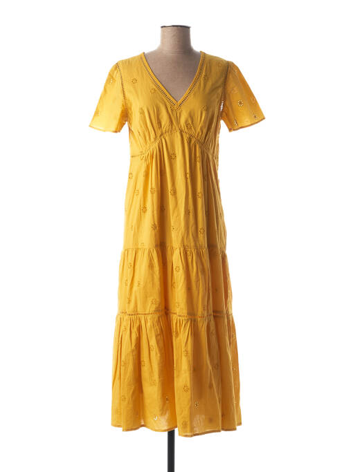 Robe longue jaune MAISON 123 pour femme