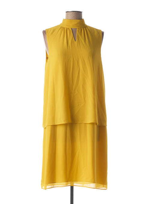 Robe mi-longue jaune MAISON 123 pour femme