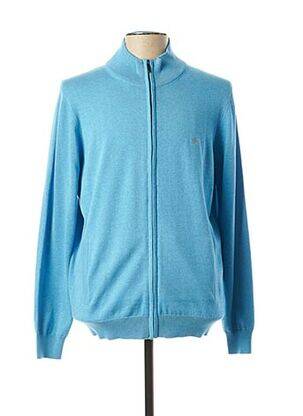 Gilet manches longues bleu FYNCH-HATTON pour homme