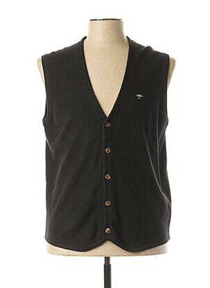 Gilet sans manche noir FYNCH-HATTON pour homme