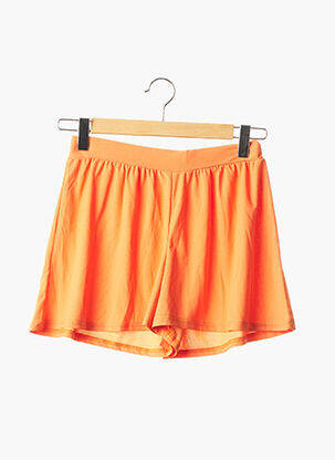 Short orange BOOHOO pour femme