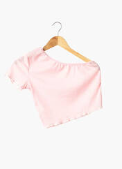 T-shirt rose SANS MARQUE pour femme seconde vue