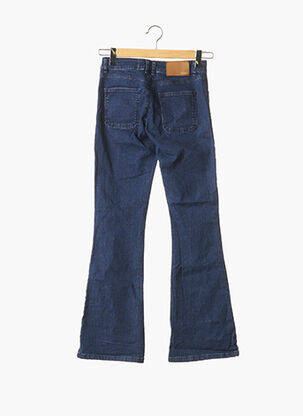 Jeans bootcut coupe bootcut taille basse bleu ACOTÉ femme