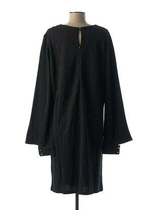 Robe mi-longue manches longues manches longues noir LA FEE MARABOUTEE femme