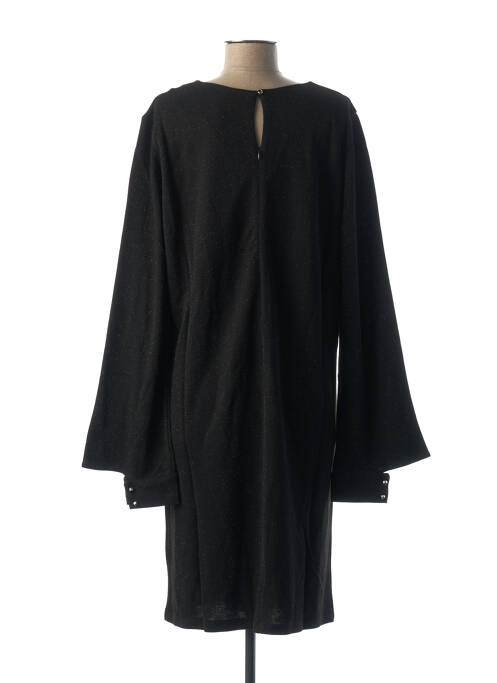 Robe mi-longue noir LA FEE MARABOUTEE pour femme