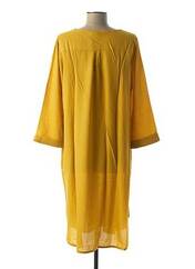 Robe mi-longue jaune LA FEE MARABOUTEE pour femme seconde vue