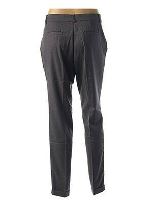 Pantalon chino taille normale taille normale gris LA FEE MARABOUTEE femme