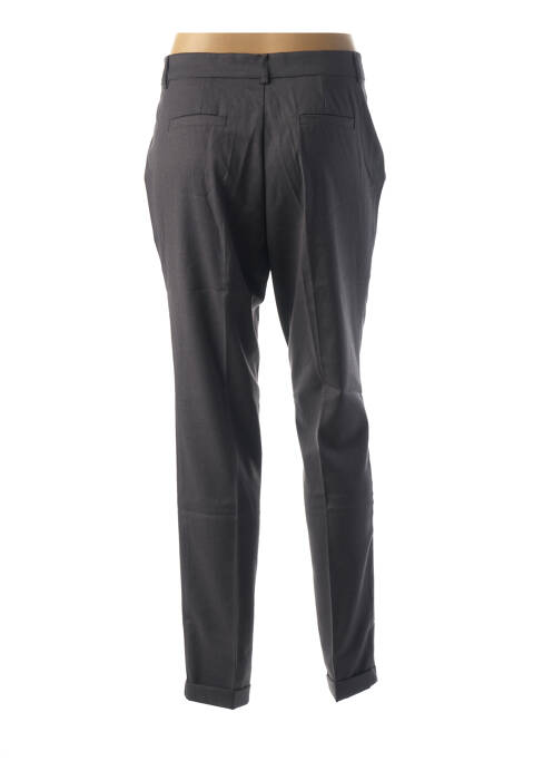 Pantalon chino gris LA FEE MARABOUTEE pour femme