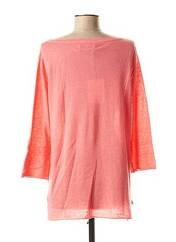Pull rose ALLUDE pour femme seconde vue