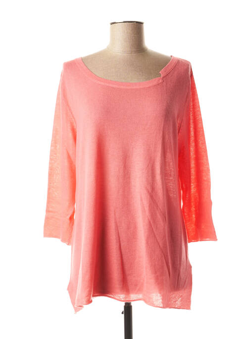 Pull rose ALLUDE pour femme