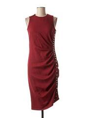 Robe mi-longue rouge AZZARO pour femme seconde vue