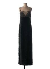 Robe mi-longue noir JIKI pour femme seconde vue