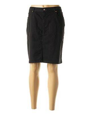 Jupe mi-longue noir ANAKE pour femme