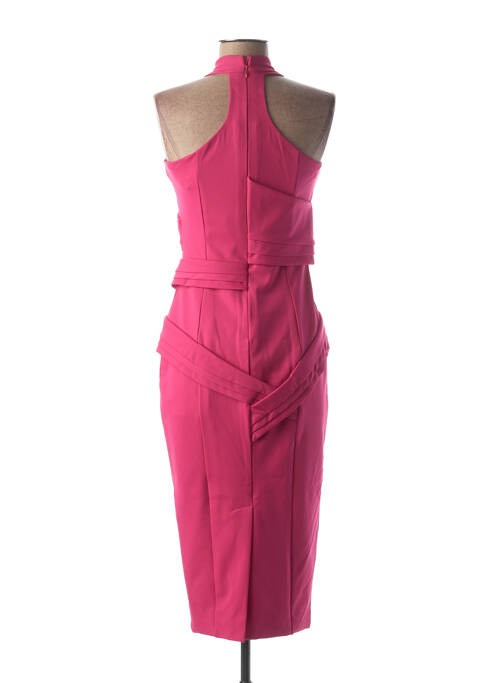 Robe mi-longue rose RACHEL GILBERT femme