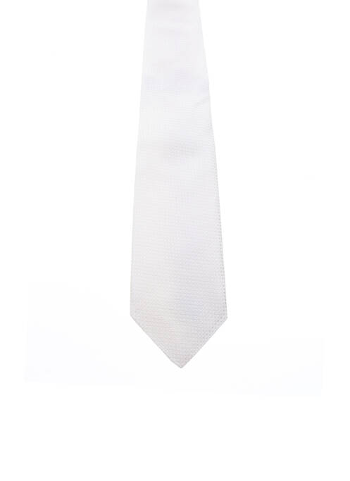 Cravate beige JEAN DE SEY pour homme