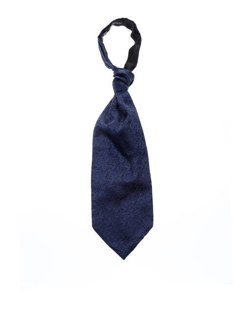 Cravate bleu JEAN DE SEY pour homme