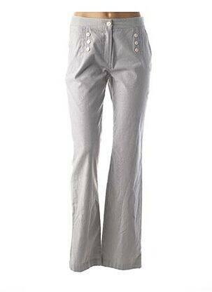 Pantalon droit bleu BLEU DE SYM pour femme