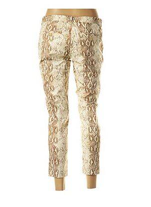 Pantalon slim taille normale taille normale beige REIKO femme