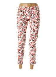 Pantalon slim taille normale taille normale rose REIKO femme