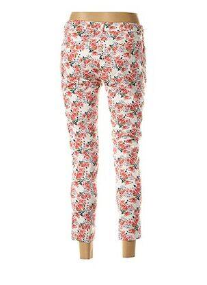 Pantalon slim taille normale taille normale rose REIKO femme