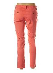 Pantalon droit orange REIKO pour femme seconde vue