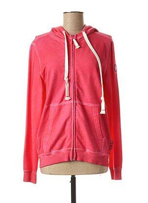 Veste casual rose FRENCH TERRY pour femme