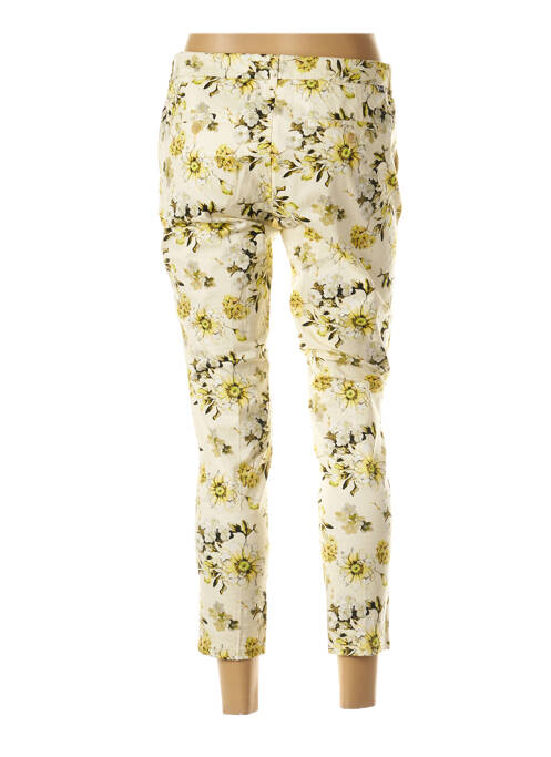 Pantalon 7/8 jaune REIKO pour femme