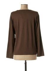 T-shirt marron LISA CHESNAY pour femme seconde vue