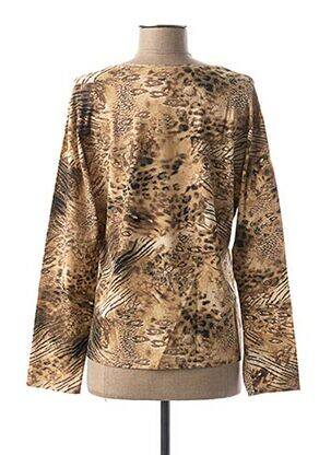 T-shirt manches longues manches longues beige GUY DUBOUIS femme