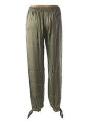 Pantalon droit vert BSB pour femme seconde vue