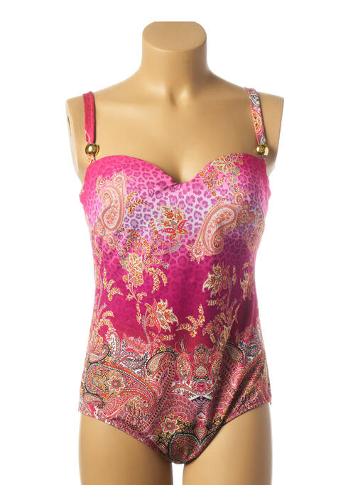 Maillot de bain 1 pièce rose ESSERE pour femme