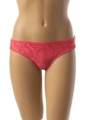 Bas de maillot de bain stretch culotte rose PRELUDE femme