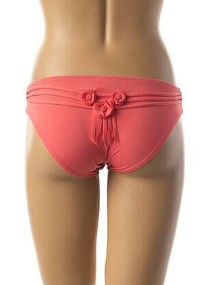 Bas de maillot de bain stretch culotte rose PRELUDE femme