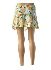 Jupe courte bleu JENNA DE ROSNAY pour femme seconde vue