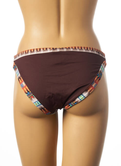 Bas de maillot de bain marron LES P'TITES BOMBES pour femme