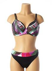 Maillot de bain 2 pièces noir SUNFLAIR pour femme seconde vue