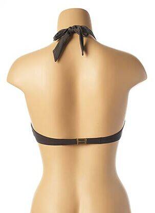 Haut de maillot de bain stretch haut bandeau marron ANDRES SARDA femme