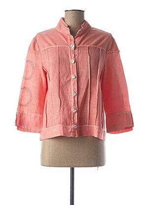 Veste Femme Elisa Cavaletti – Taille M – Noir Coton – Col Bénitier Et Volants – Occasion Très Bon État