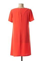 Robe courte orange ANTONELLE pour femme seconde vue