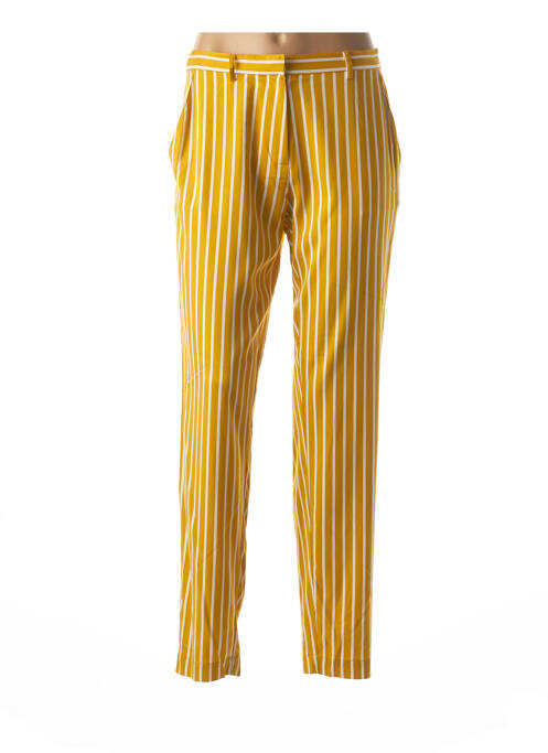 Pantalon droit jaune ZILCH pour femme