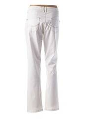 Pantalon slim blanc CMK pour femme seconde vue