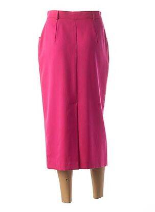 Jupon /fond de robe coupe droite rose FEDORA femme