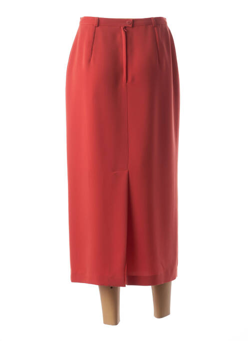 Jupe longue rouge FEDORA pour femme