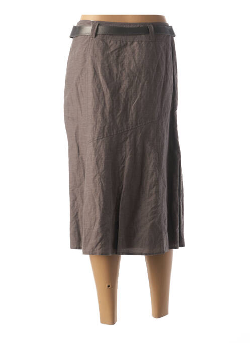 Jupe mi-longue gris GERRY WEBER pour femme