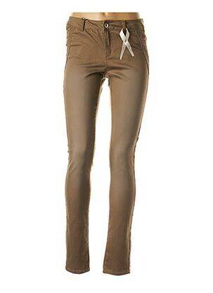 Pantalon marron VERO MODA femme