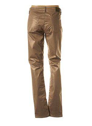 Pantalon slim skinny taille normale marron CKS femme