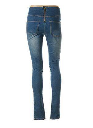 Jegging taille haute taille haute bleu VERO MODA femme